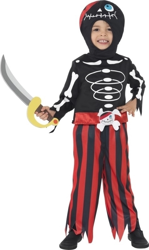 Costum Schelet Pirat copii 3-4 ani, #1, Carnaval24