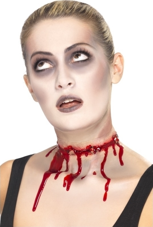 Farsa Halloween Gat taiat, Rosu, #1, Carnaval24