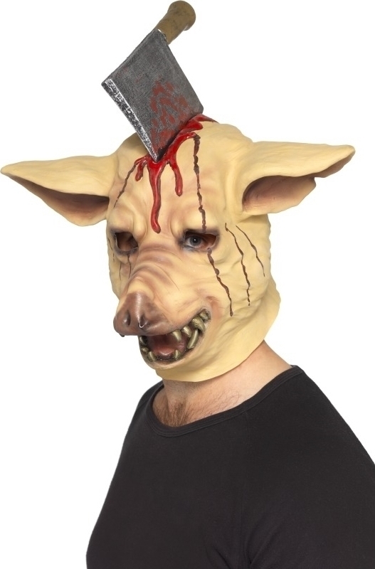 Masca Pig Head Halloween, #1, Carnaval24