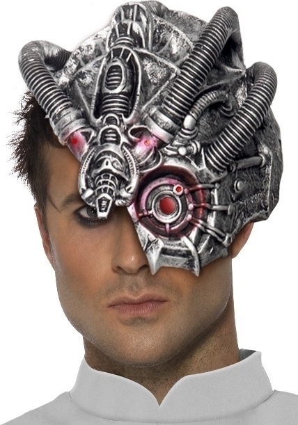 Masca Cyborg Halloween, #1, Carnaval24
