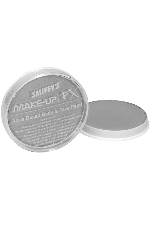 Fard argintiu metalic pentru costumatii, #1, Carnaval24