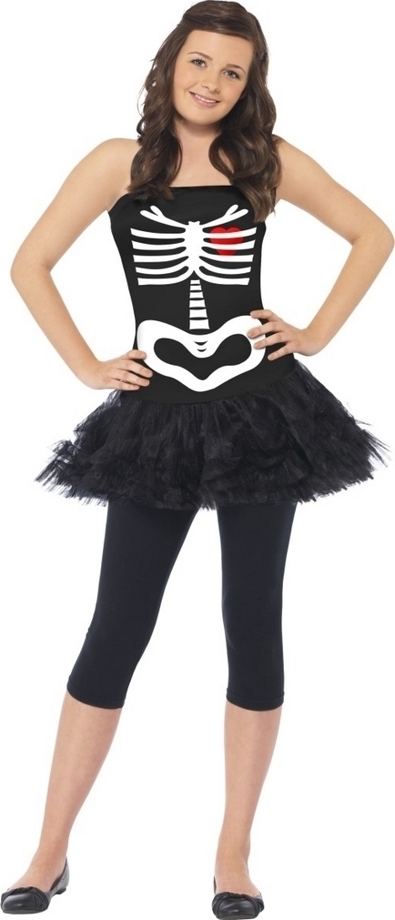 Rochita Schelet Halloween pt copii 10-12 ani, #1, Carnaval24