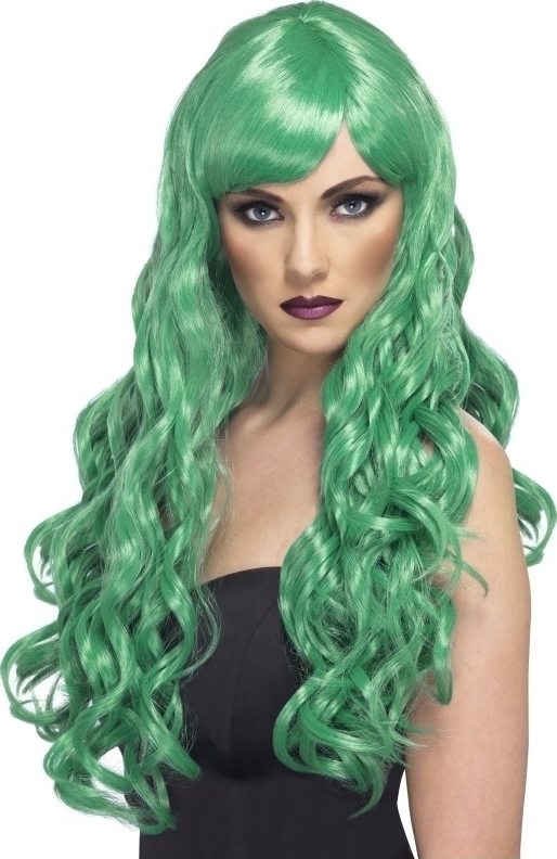 Peruca Desire verde, #1, Carnaval24