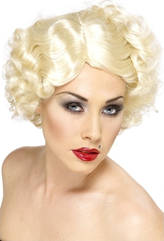 Peruca Hollywood blonda, #1, Carnaval24