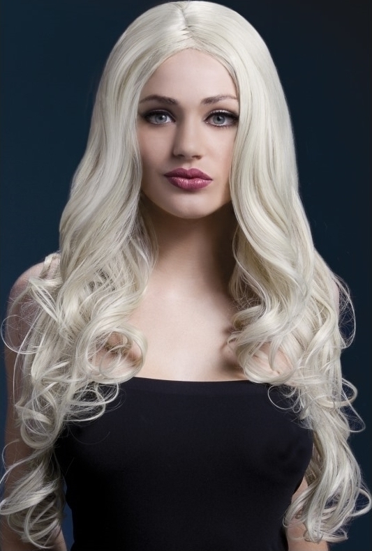 Peruca Profesionala Rhianne Blonda, #2, Carnaval24