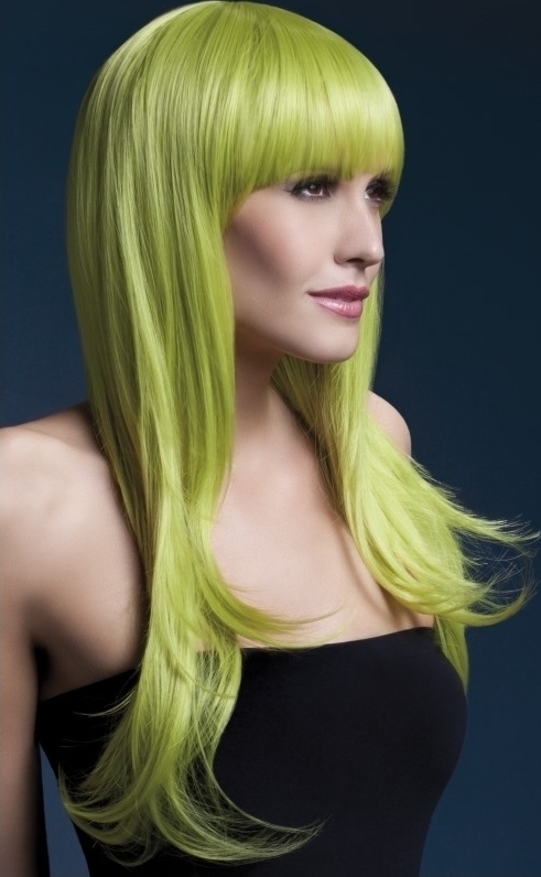 Peruca Profesionala Sienna Verde Pastel, #2, Carnaval24