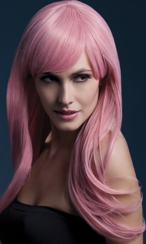 Peruca Profesionala Sienna Roz, Nr. 2, Carnaval24