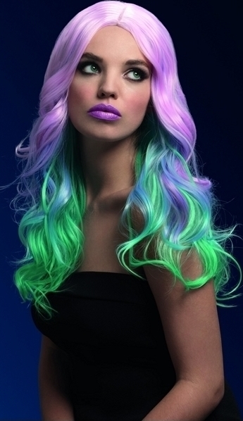 Peruca profesionala Khloe pastel ombre, #2, Carnaval24