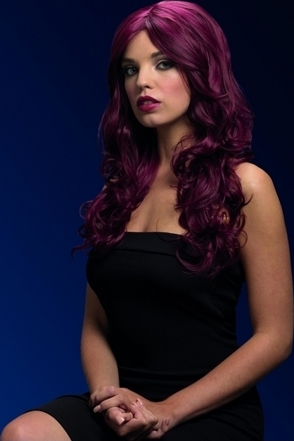 Peruca profesionala Nicole roscata, #2, Carnaval24