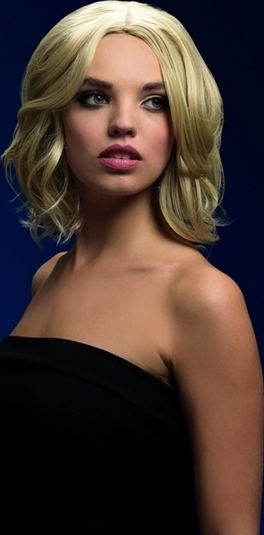 Peruca profesionala Olivia blond inchis, #2, Carnaval24