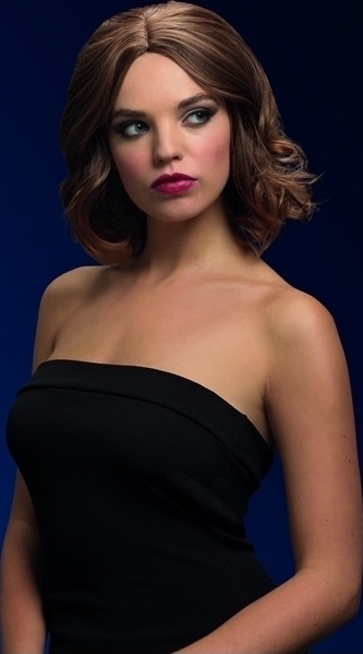 Peruca Olivia saten deschis, #2, Carnaval24