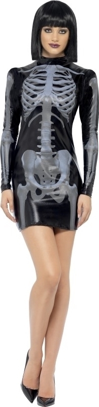 Costum Black Skeleton XS, #1, Carnaval24