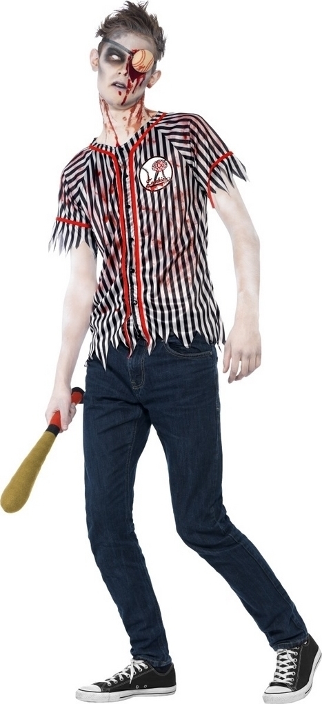 Costumatie Zombi XS - Jucator de Baseball, #1, Carnaval24