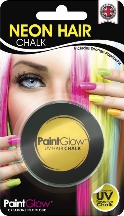 Creta Colorarea Parului Galbena Cu Aplicator, #1, Carnaval24