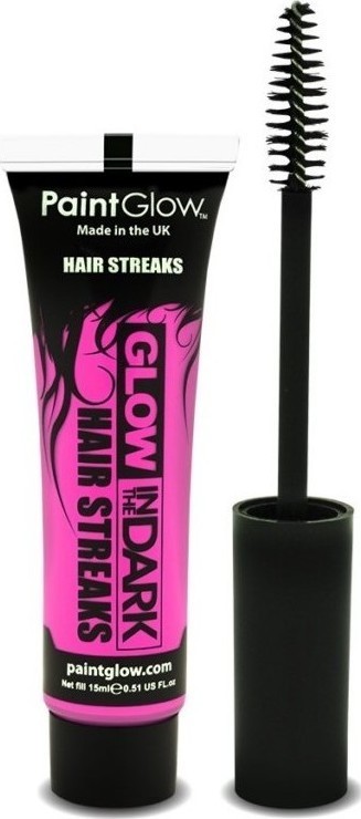 Vopsea Fosforescenta Pentru Suvite Roz 15 ml, #1, Carnaval24