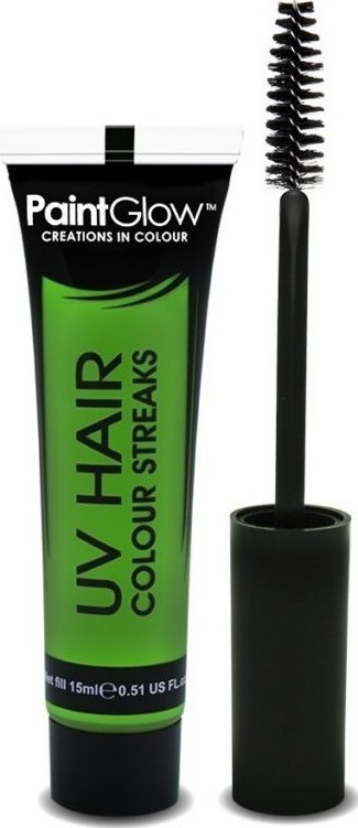 Vopsea Verde UV Pentru Suvite 15 ml, #1, Carnaval24