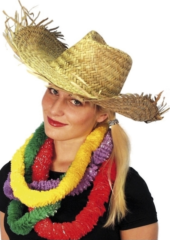 Palarie de paie Hawaiiana, #1, Carnaval24