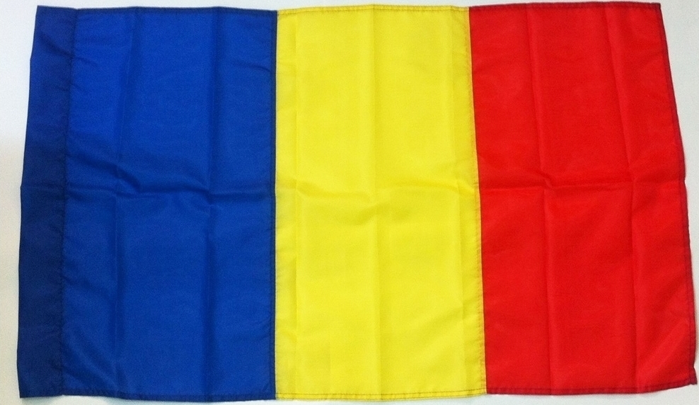 Steag Romania tricolor 90 x 60 cm, Nr. 2, Carnaval24