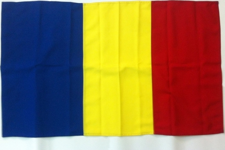 Drapel tricolor Romania 90x60cm, #1, Carnaval24