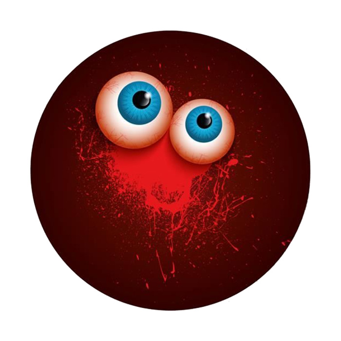 Set 6 Farfurii Halloween 17 cm, Nr. 1, Carnaval24