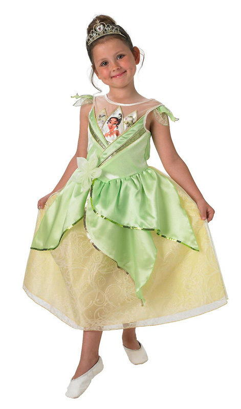 Costumatie Shimmer Tiana Printesa si Broscoiul S Copii 3-4 Ani, #1, Carnaval24