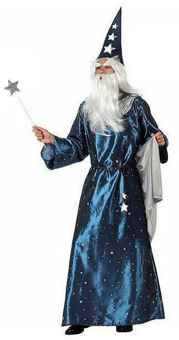 Costum Vrajitor Albastru Adulti XL, #1, Carnaval24